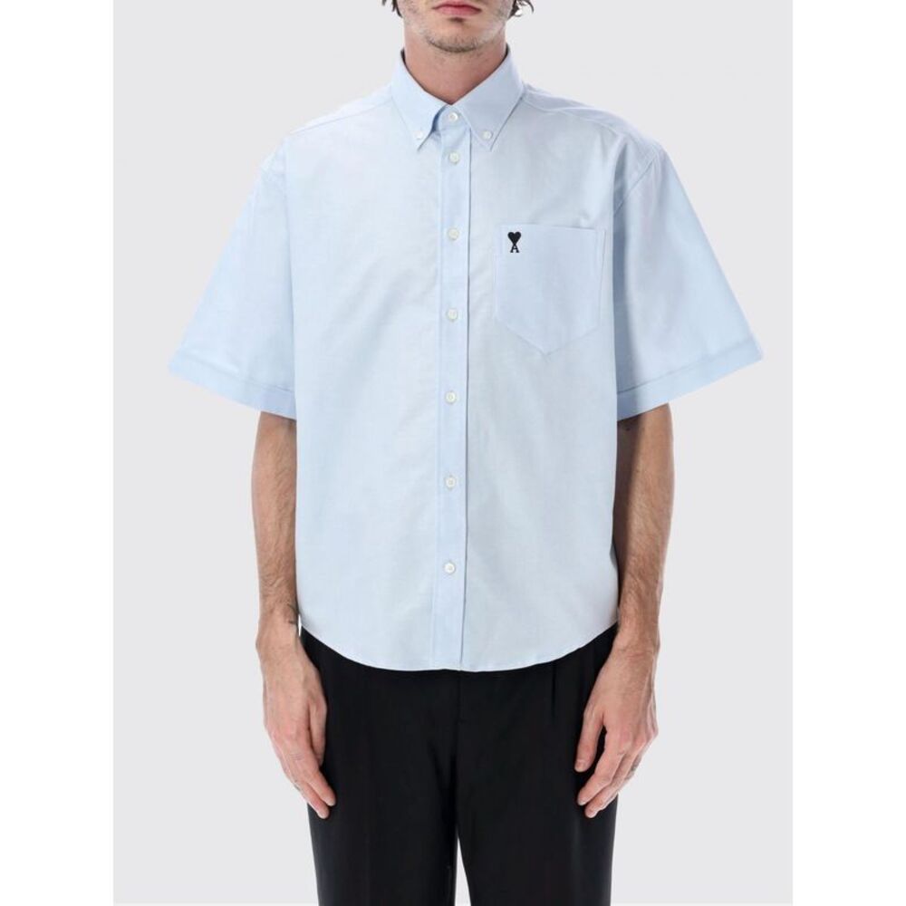 Ami Paris Shirt Men Blue